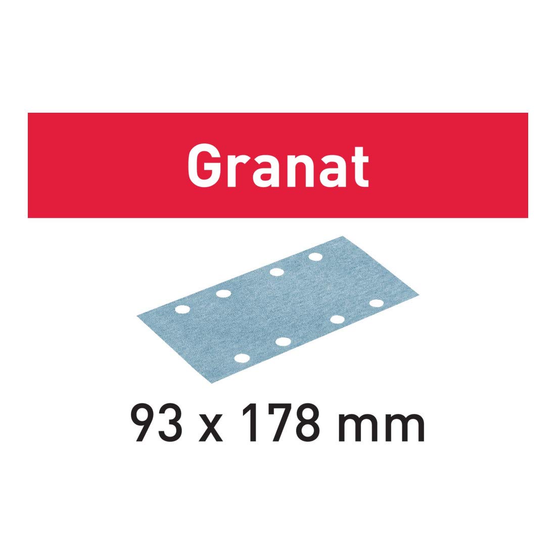 Festool Schleifstreifen STF 93X178 P100 GR Granat 100 Stk