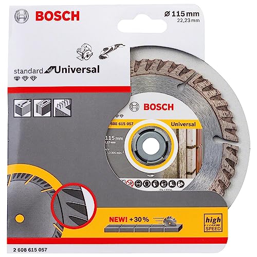 Bosch Diamanttrennscheibe Standard for Universal, 115 x 22,23 x 2 x 10 mm 10 Stk