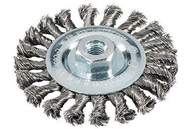 Metabo Rundbürste 115x0,5x10 mm/ M 14, Stahl, gezopft