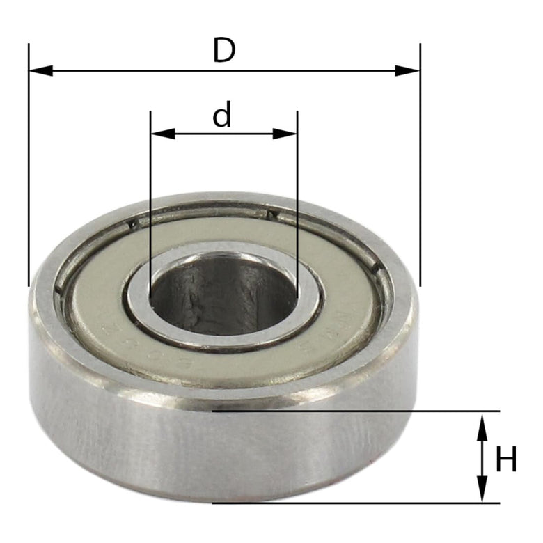 EDESSÖ Kugellager Durchmesser 13 x 5 x 5 mm