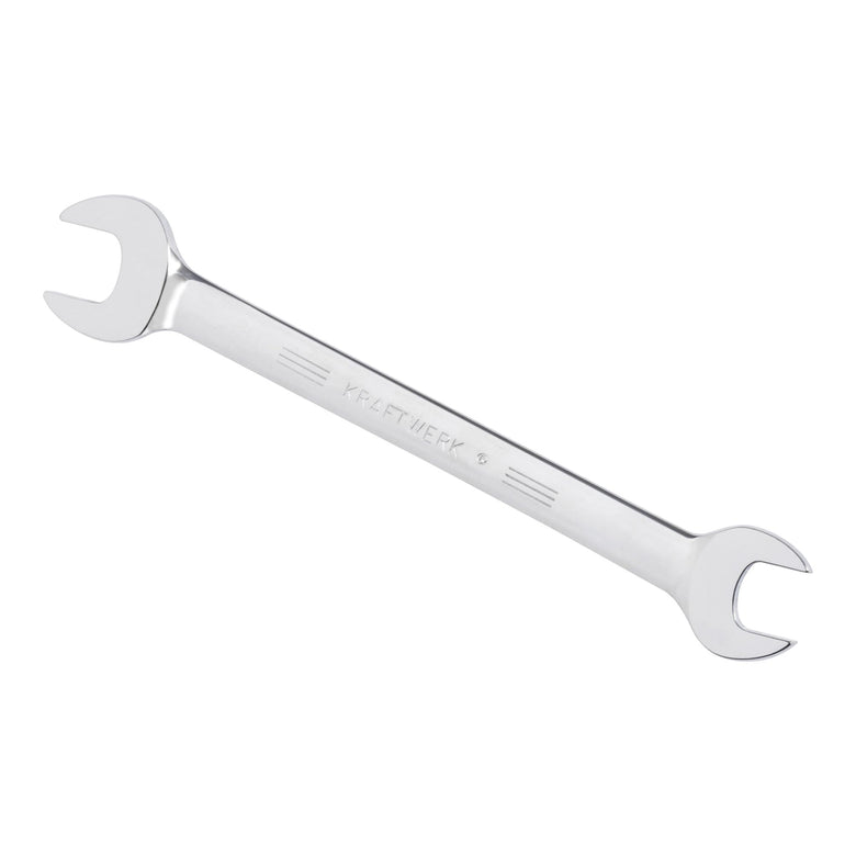 Kraftwerk Doppelgabelschlüssel voll poliert 12 x 13 mm