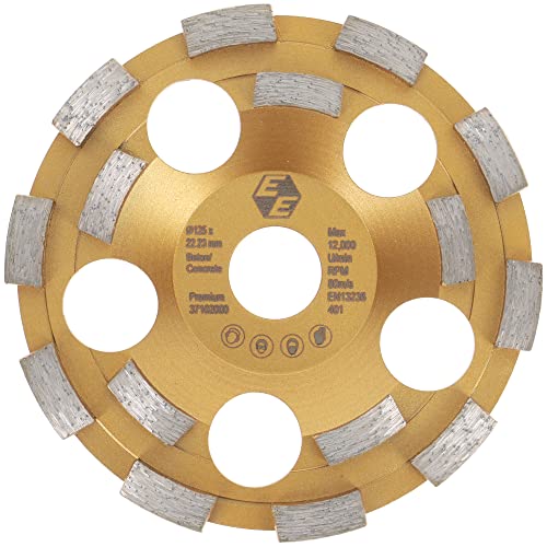Eibenstock Diamant-Schleifteller Ø 125 mm -Premium- für Beton (gold)