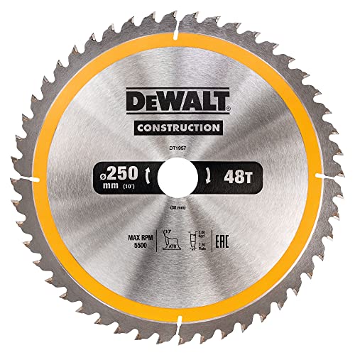 DEWALT Kreissägeblatt stationär 250/30 mm 48WZ DT1957-QZ