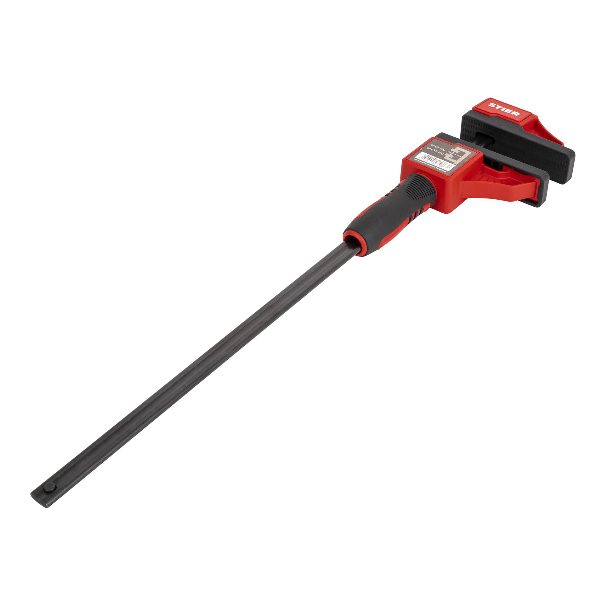 STIER Kompaktzwinge optimal für Arbeiten auf engem Raum 450 mm Spannweite 60 mm