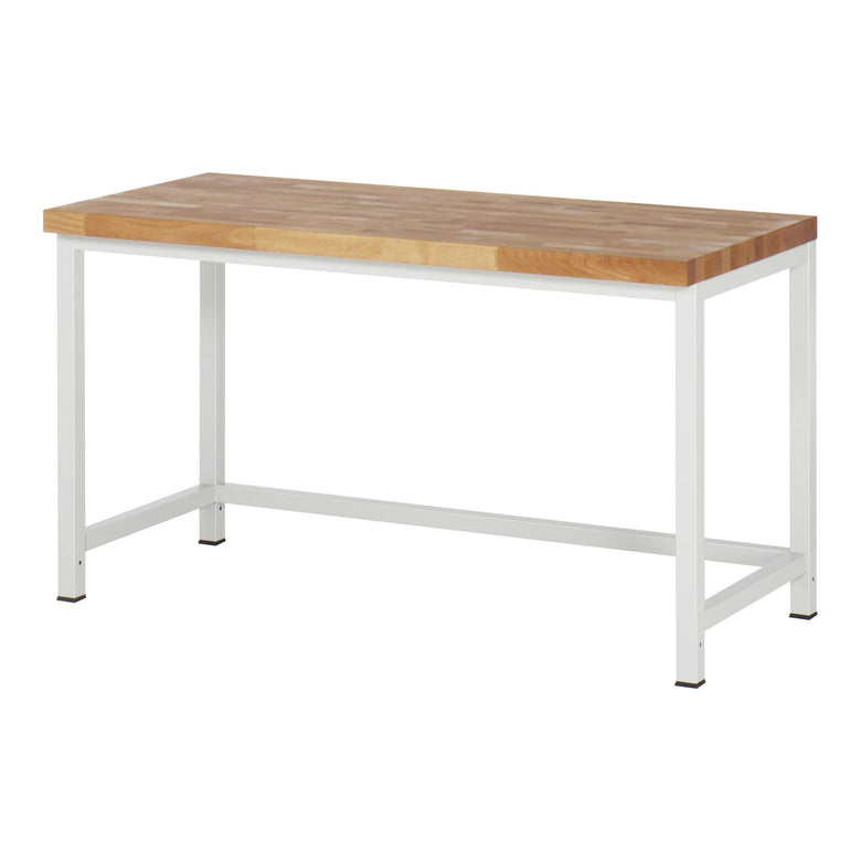 STIER Höhenverstellbare Werkbank Premium BxTxH 1500x700x840-1040mm RAL 7035