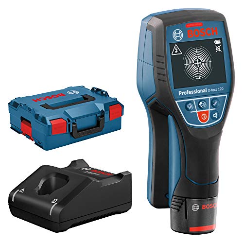 Bosch Ortungsgerät Wallscanner D-tect 120 mit 1 x 1,5 Ah Li-Ion Akku L-BOXX