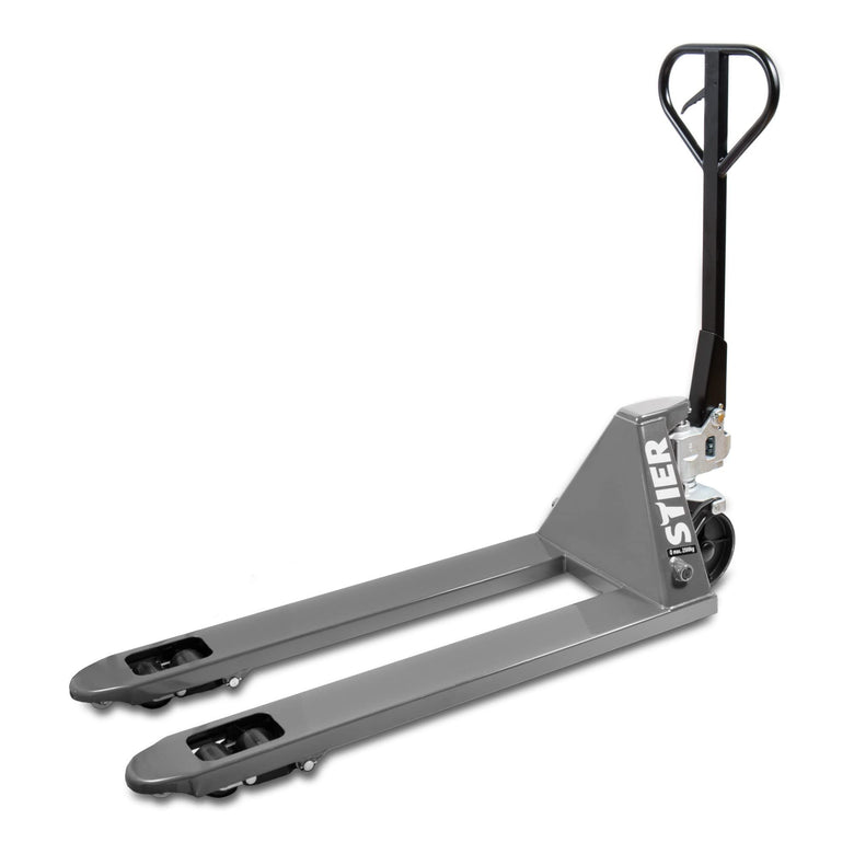 STIER pallet truck 2t to 2.5t hand pallet truck forklift truck nylon rollers various versions