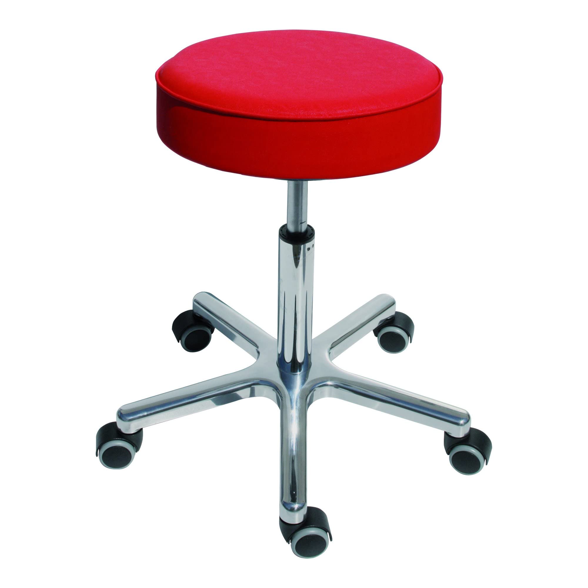 STIER Drehhocker Doppelrollen höhenverstellbar Sitzhöhe 540 bis 720mm div Farben