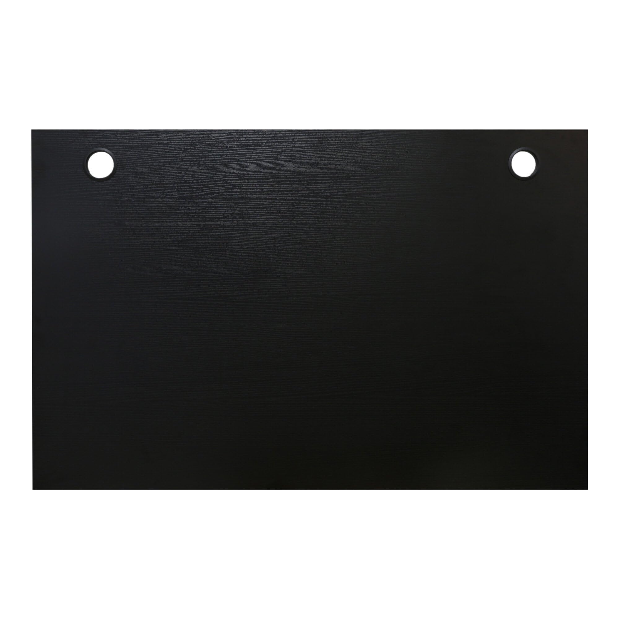 STIER desk top 160x80cm black melamine coated tabletop 25mm thick