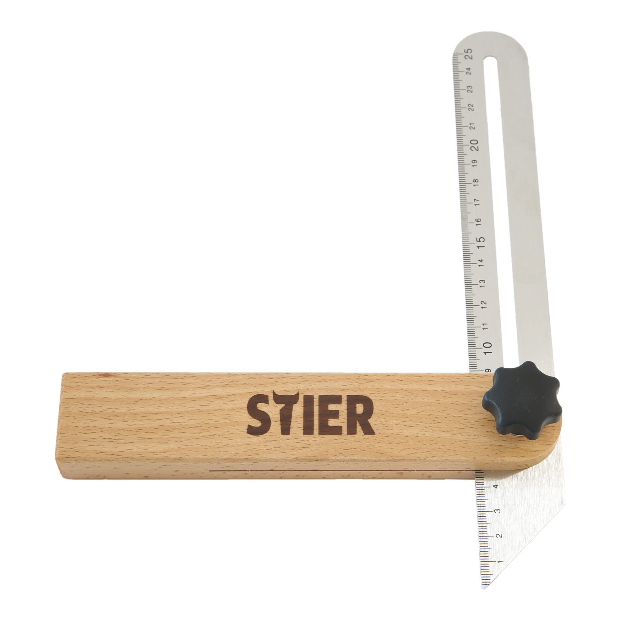 STIER precision bevel length 250 mm bevel angle protractor