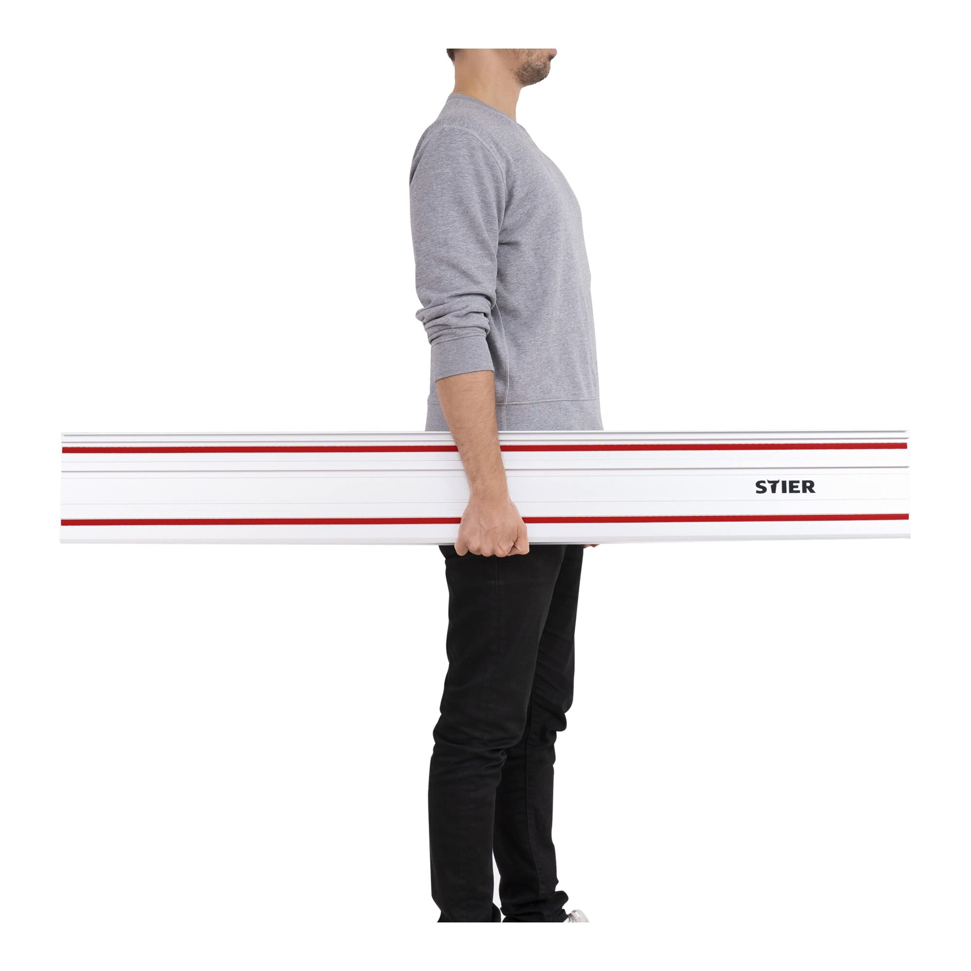 STIER guide rail rail system length 1400 mm with aluminum rail and