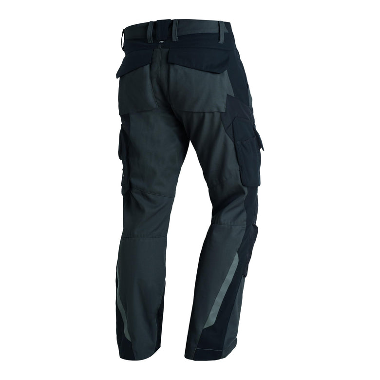 FHB Arbeitshose FLORIAN Gr. 48 anthrazit/schwarz 50% CO/50% PES