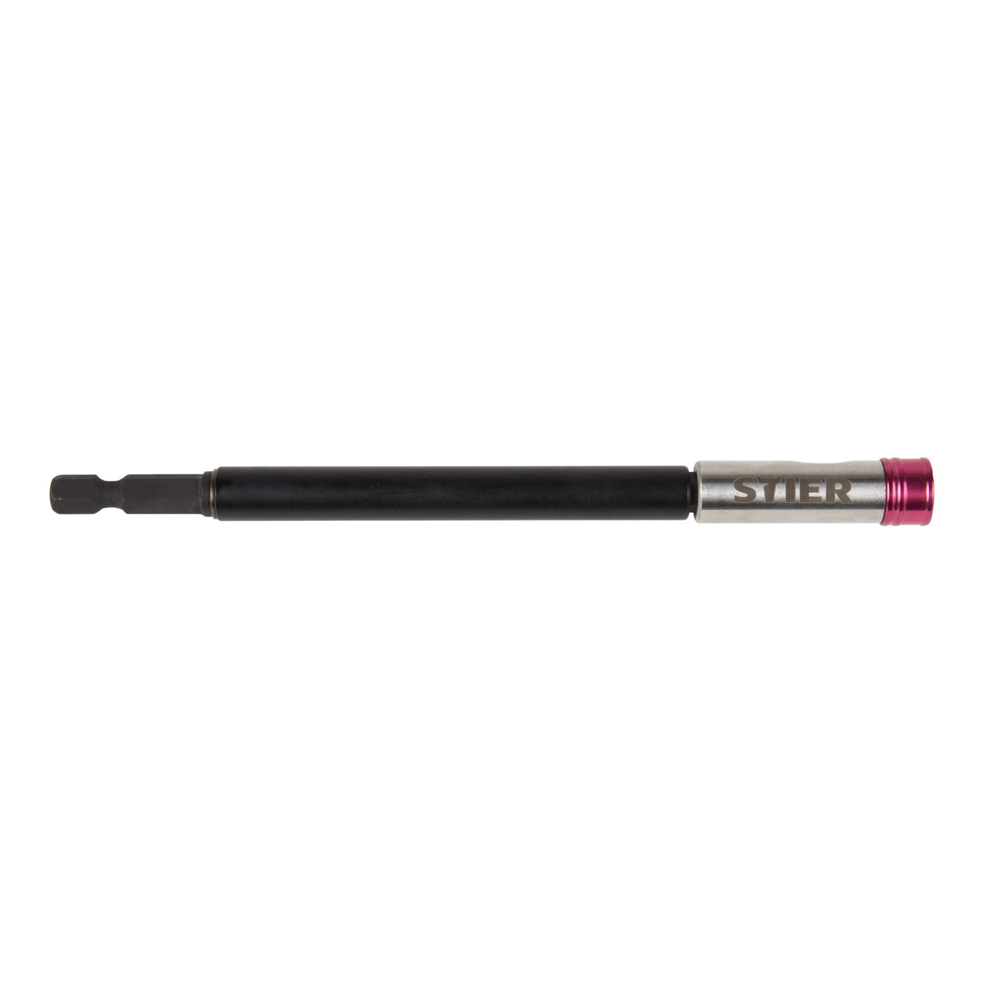 STIER quick-change bit holder 1/4'' 350 mm with magnetic guide sleeve