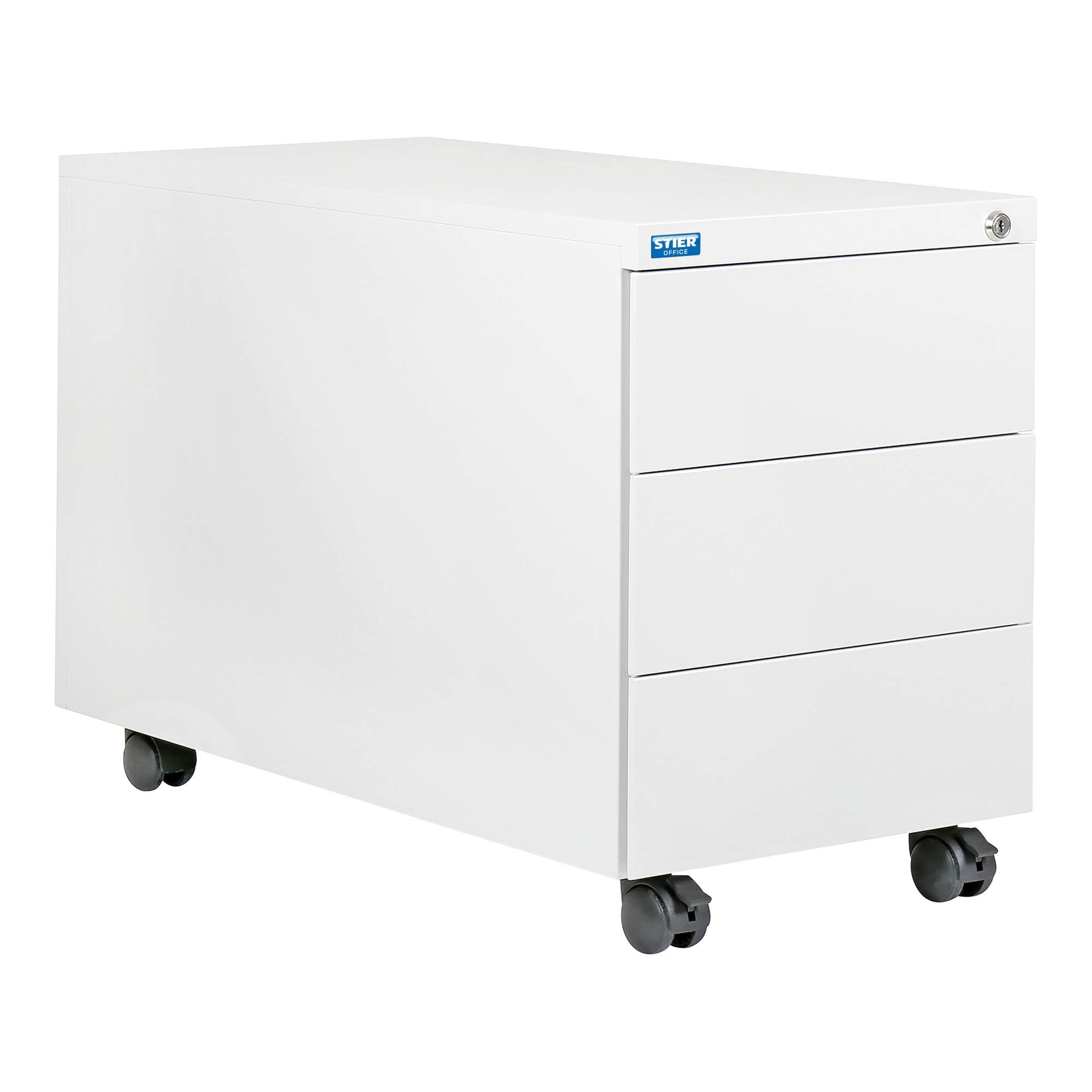 STIER Rollcontainer mit 3 Schubladen 550x390x590mm