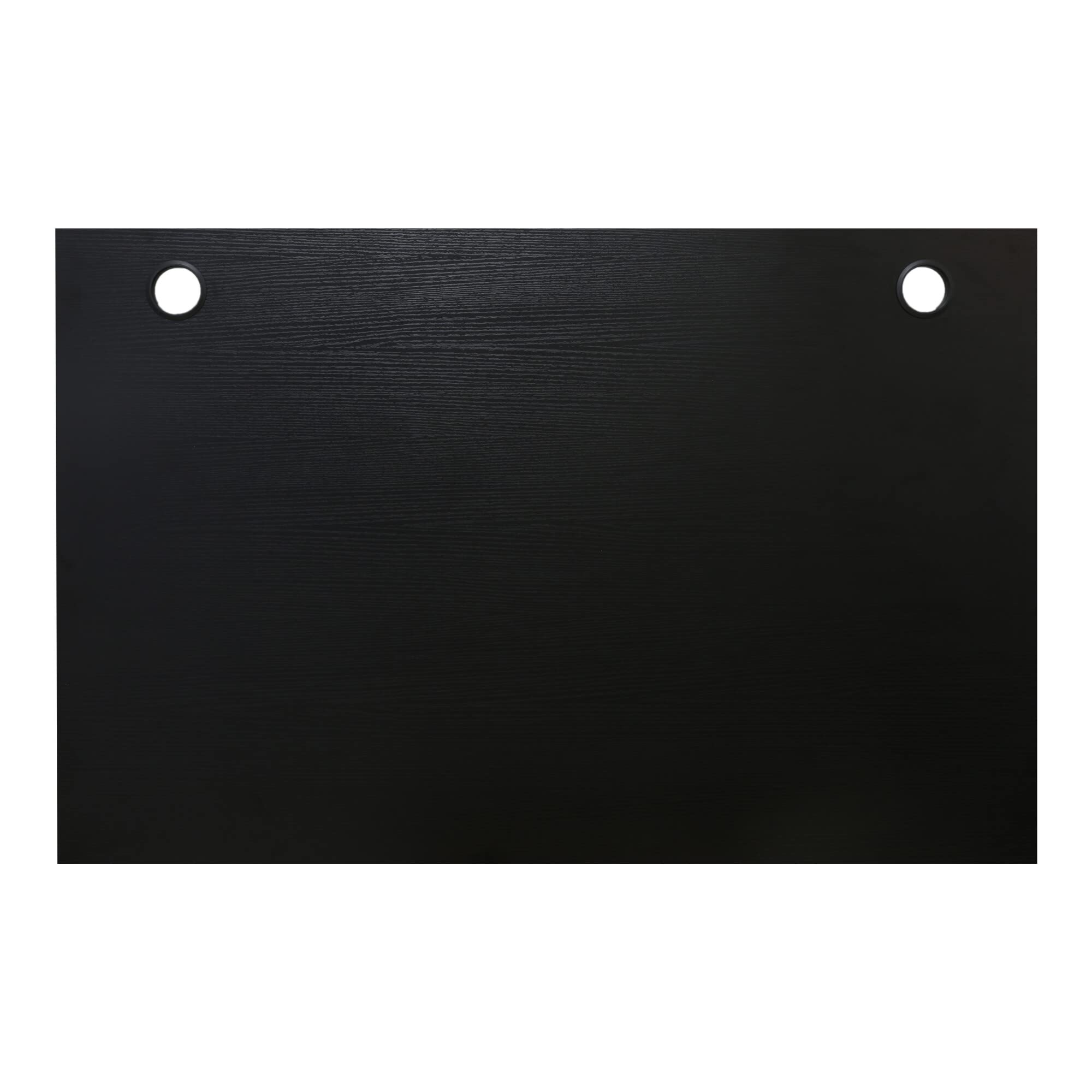 STIER desk top 120x80cm black melamine coated tabletop 25mm thick