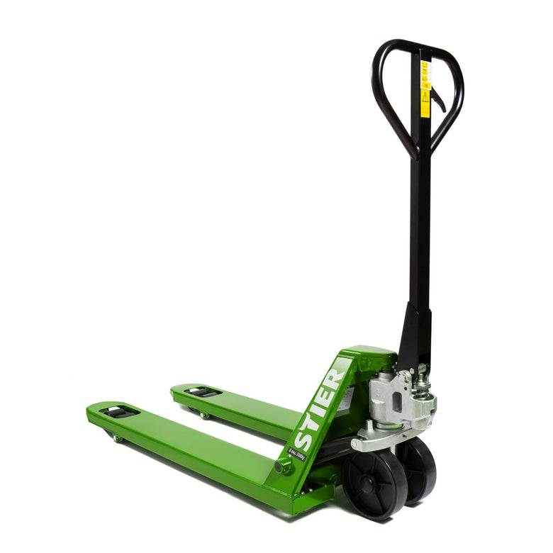 STIER pallet truck 2t to 2.5t hand pallet truck forklift truck nylon rollers various versions