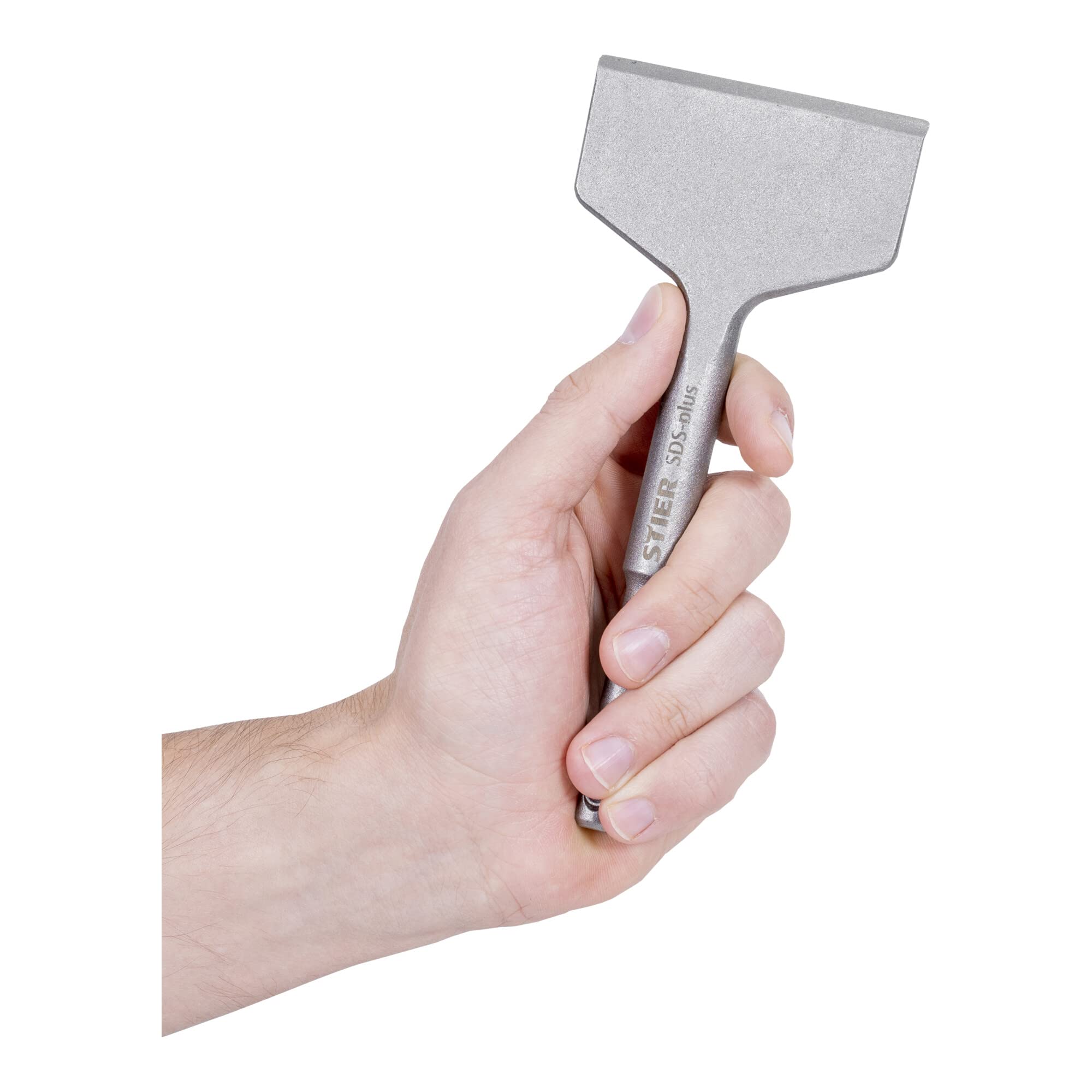 STIER SDS-plus tile chisel, wide chisel 165 x 75 mm