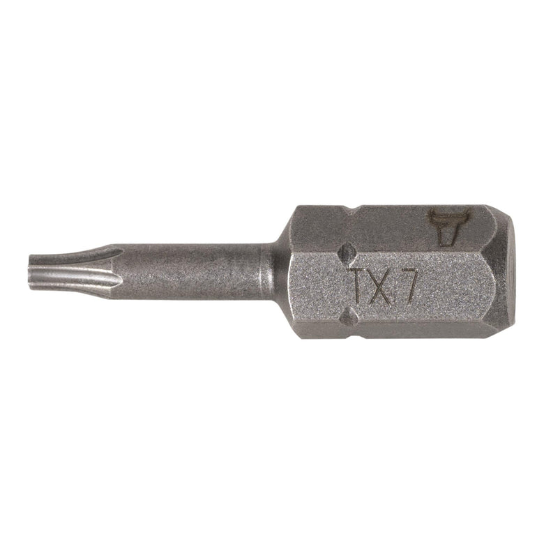 STIER Torx® bit TX 7 and TX 8 form C 6.3 length 25 mm 10-pack 10 pieces