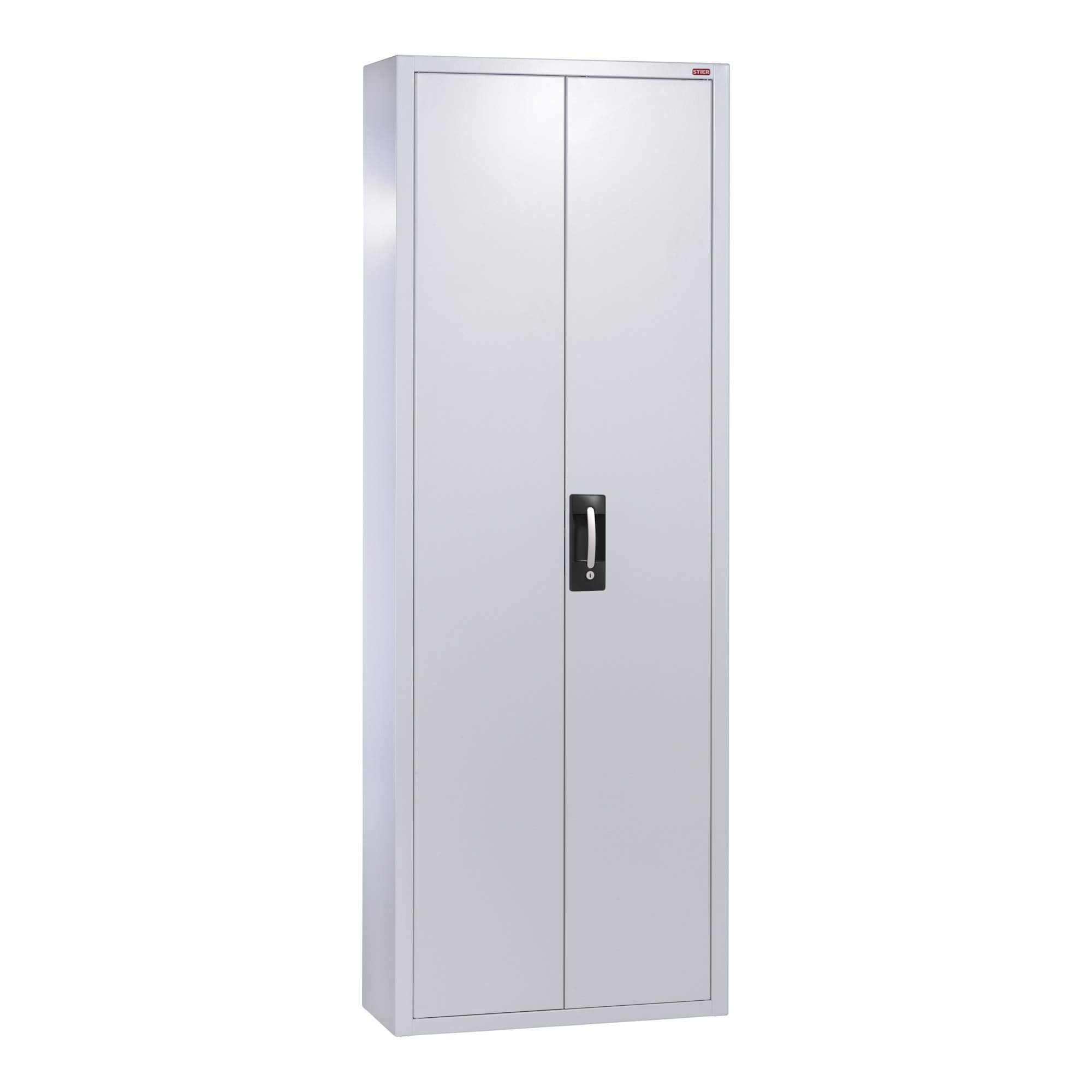 STIER Magazinschrank mit 48 Sichtlagerkästen, H1980xB700xT300mm