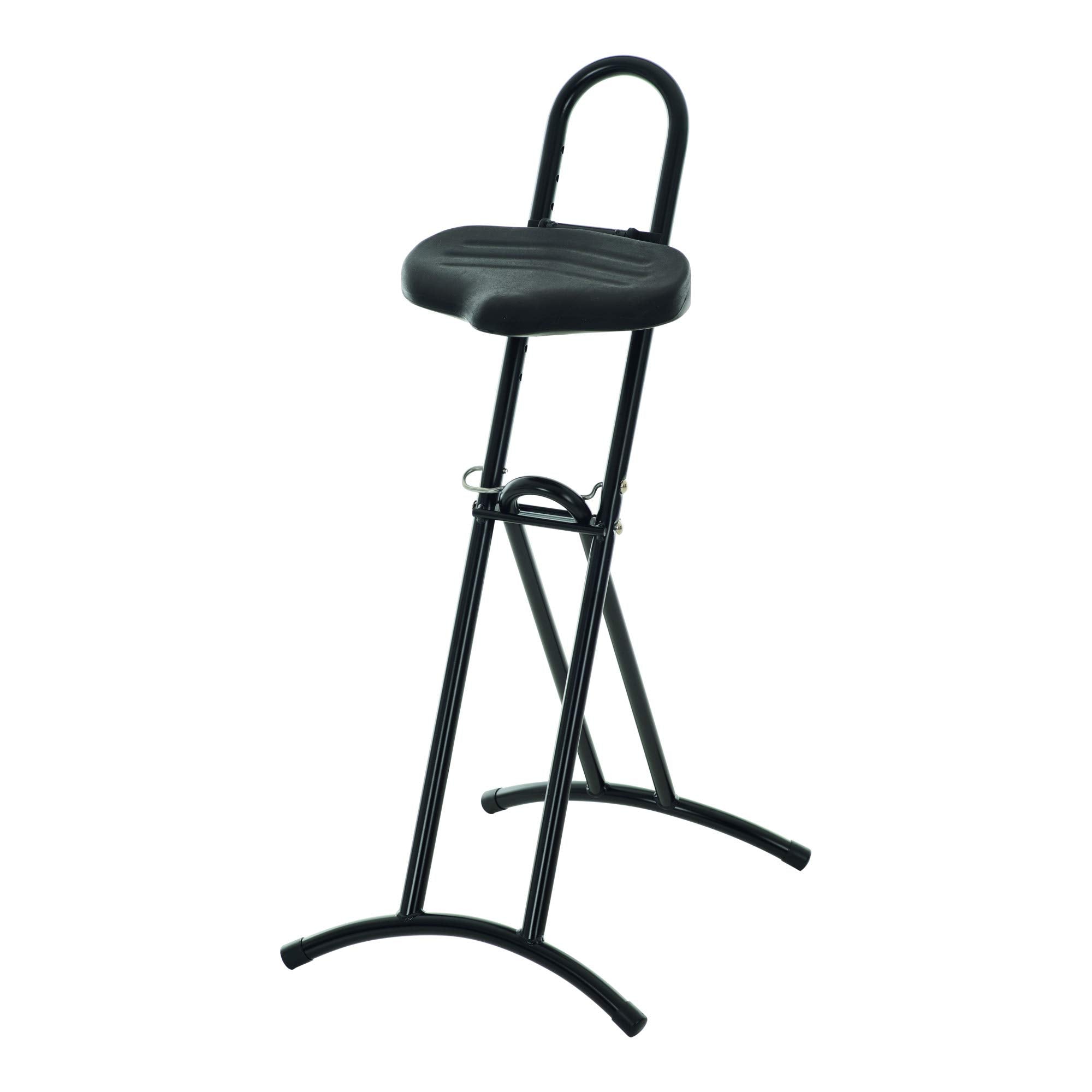STIER standing aid foldable seat height 600-850 mm PU seat
