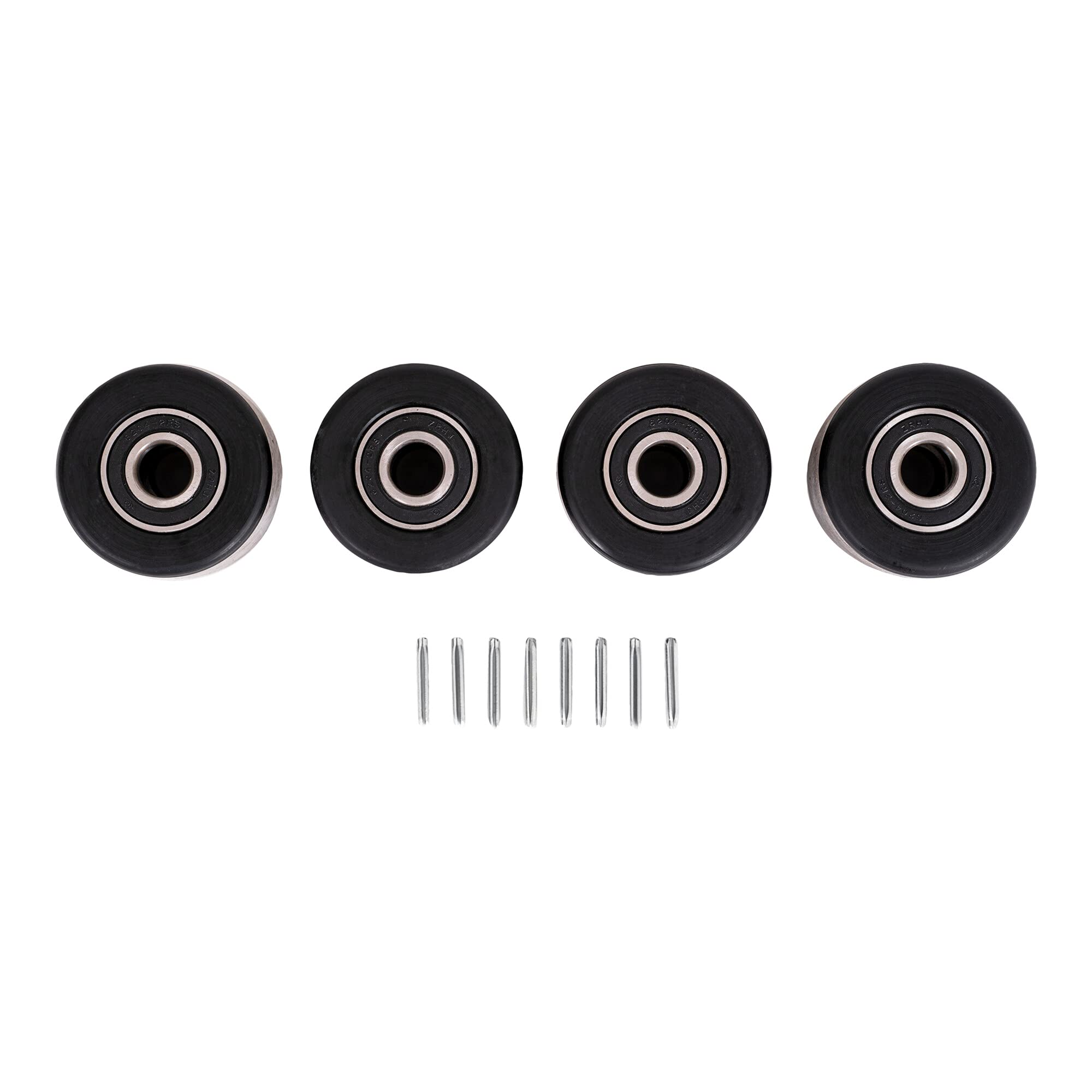 STIER tandem load roller set made of robust nylon for pallet trucks for improved
