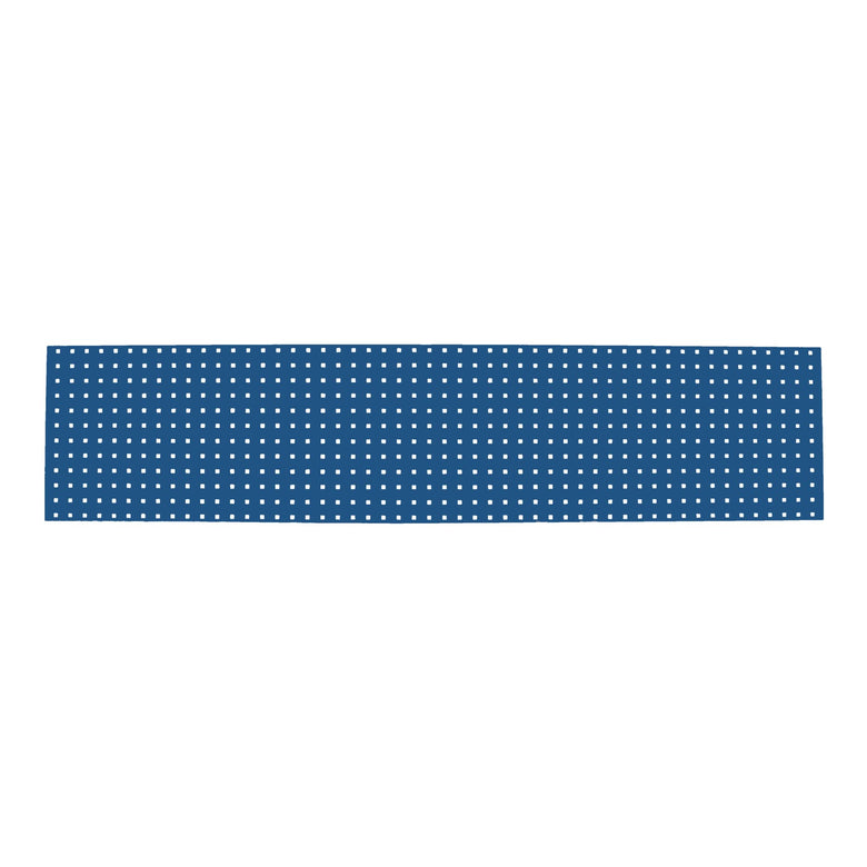 STIER perforated panel for workshop wall 2000x450mm gentian blue