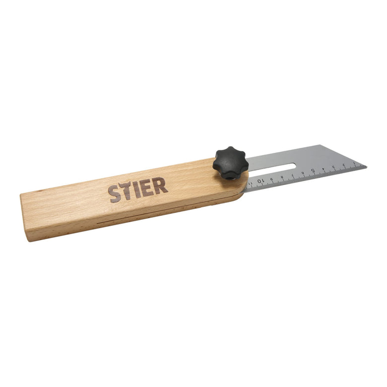 STIER precision bevel length 250 mm bevel angle protractor