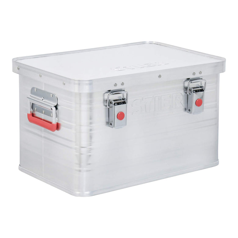 STIER Alubox Aluminiumbox Transportkiste Staub und Spritzwasserschutz div Größen