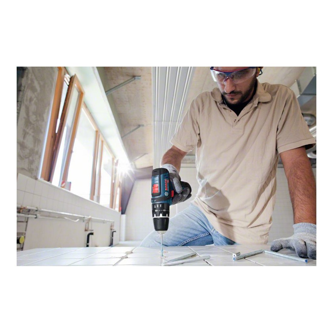 Bosch Akku-Bohrschrauber GSR 12V-15 Solo Version L-BOXX