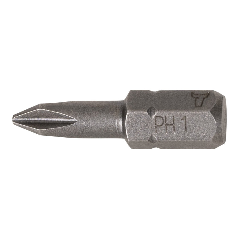 STIER Phillips-Bit PH 1 | PH 3 Form C 6,3 Länge 25 mm 10er Pack 10 Stk