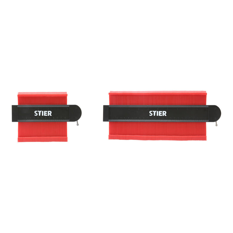 STIER contour gauge set 310 mm and 180 mm with locking device