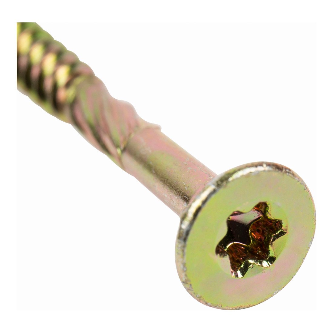 STIER Senkkopf-Spanplattenschraube 6x40 Stahl galvanisch verzinkt gelb TX 30 400