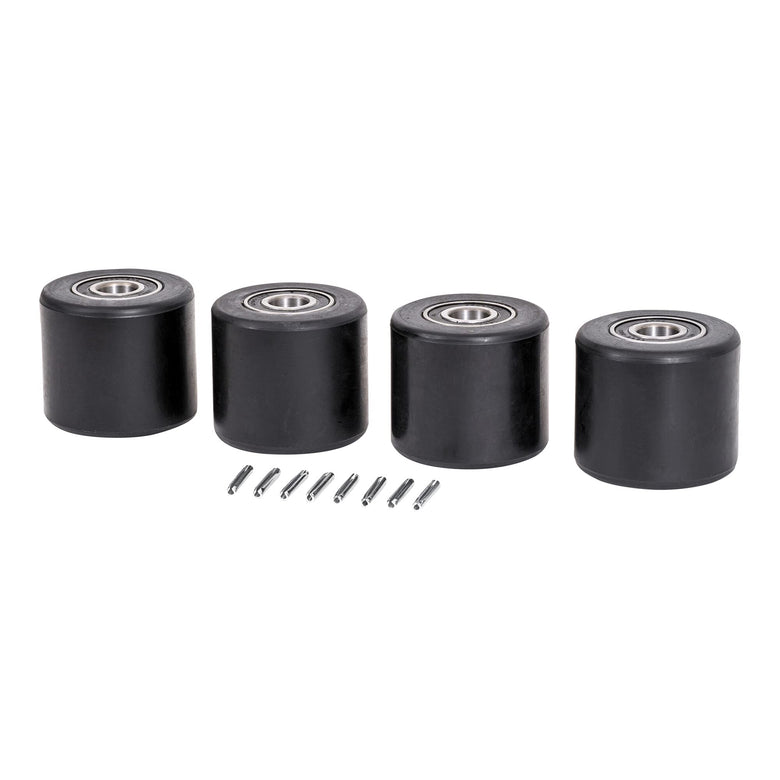 STIER tandem load roller set made of robust nylon for pallet trucks for improved