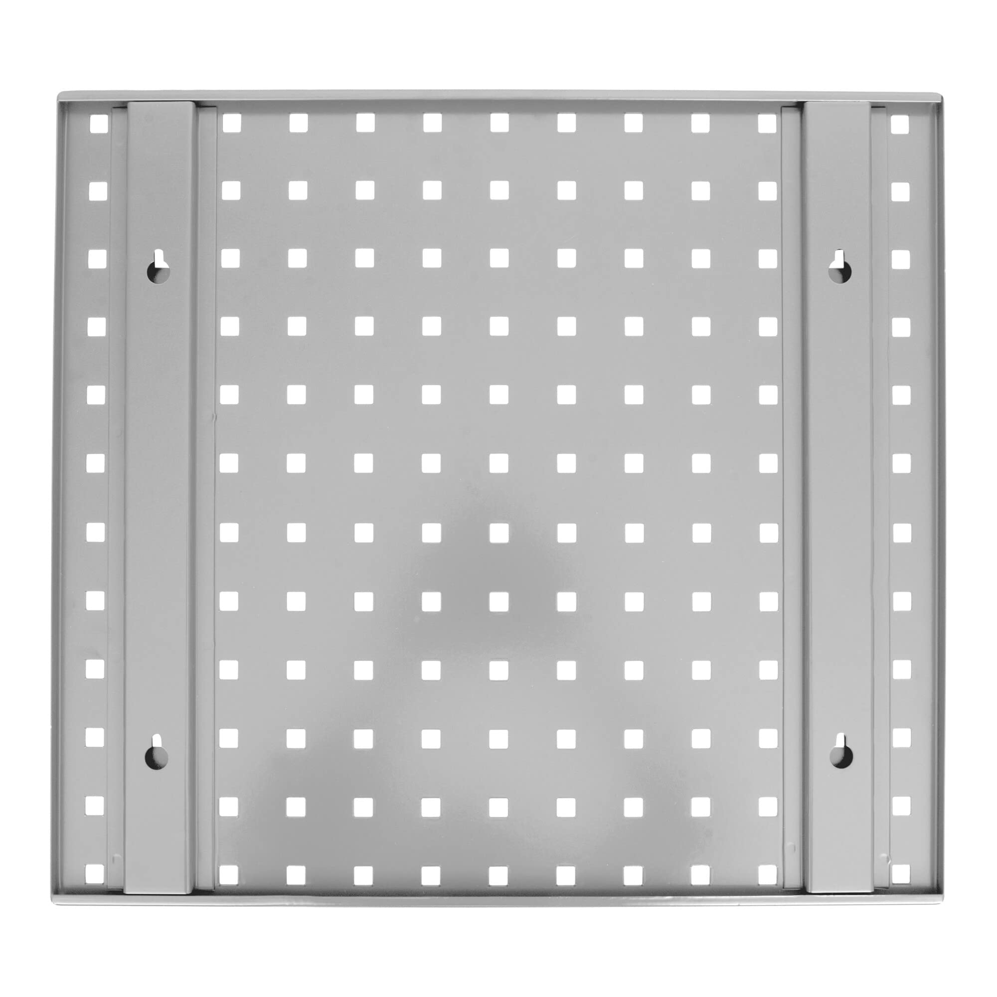 STIER Lochplatte für Werkstattwand 500x450mm lichtgrau