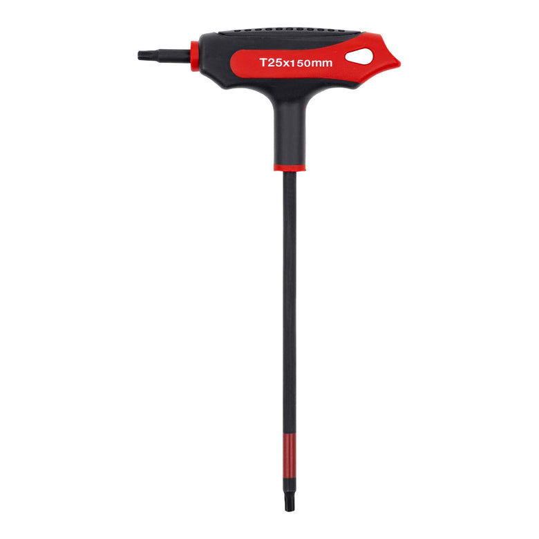STIER T-Griff-Schraubendreher | Torx | TX15 | als Kurz- oder Langklinke nutzbar | optimale Kraftübertragung