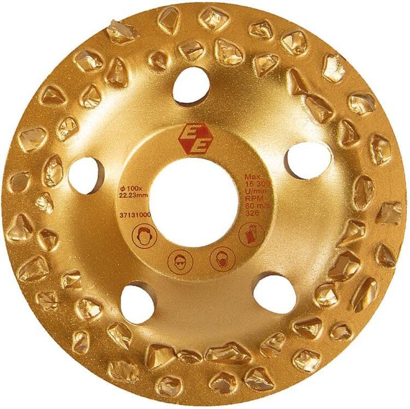 Eibenstock Hartmetall-Frässcheibe grob Ø 100mm (gold)