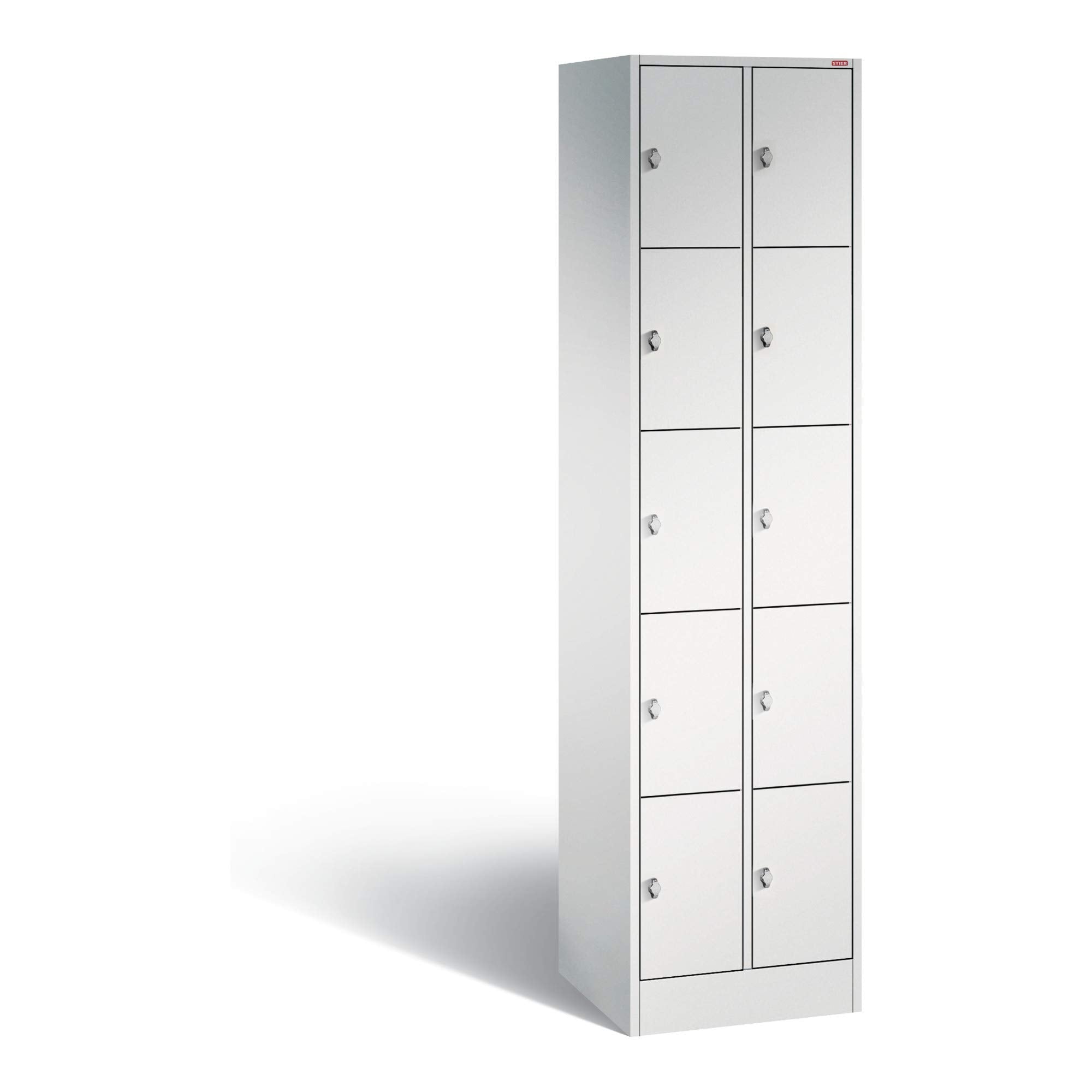 STIER locker cabinet with 5 compartments 1950x240x480mm