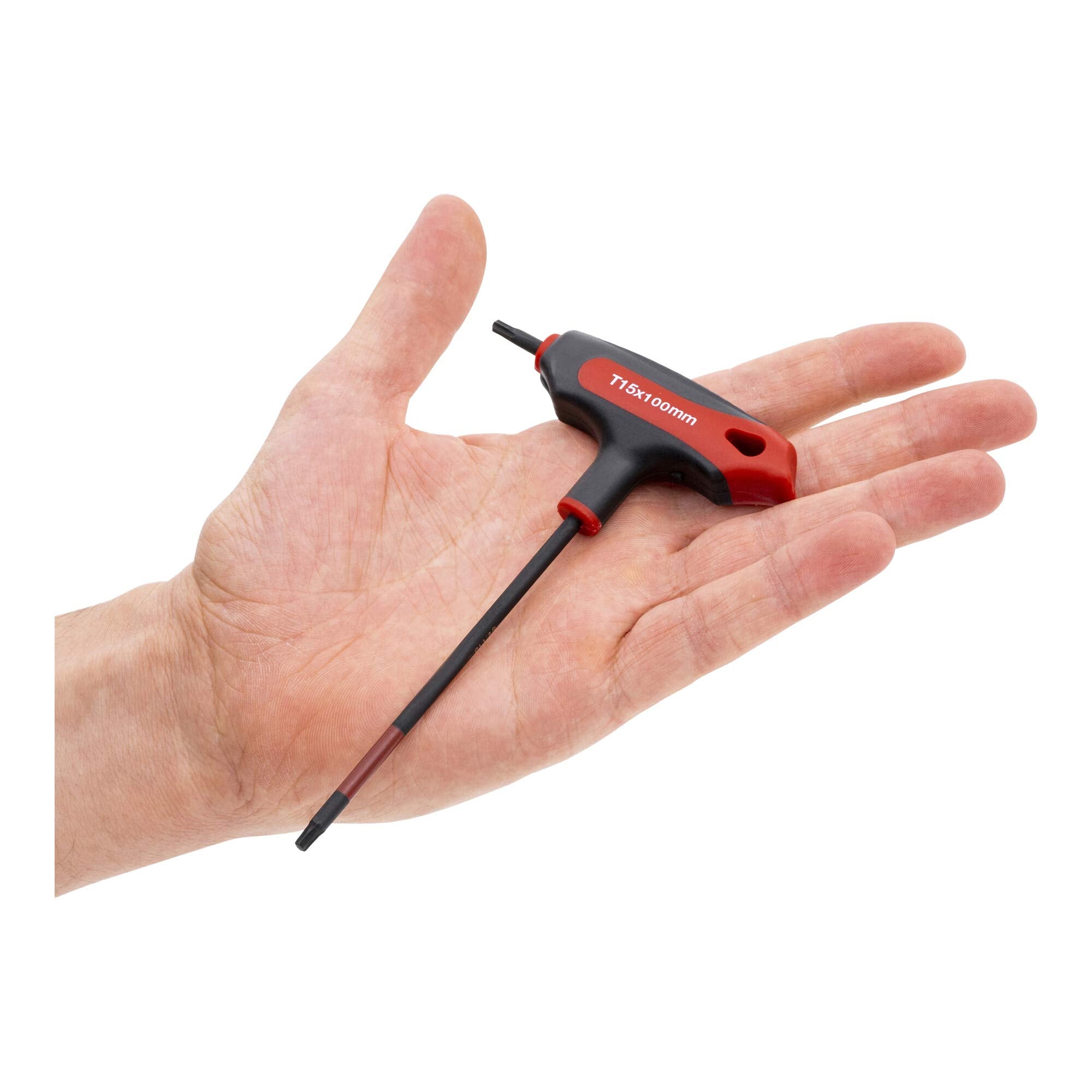 STIER T-Griff-Schraubendreher | Torx | TX15 | als Kurz- oder Langklinke nutzbar | optimale Kraftübertragung