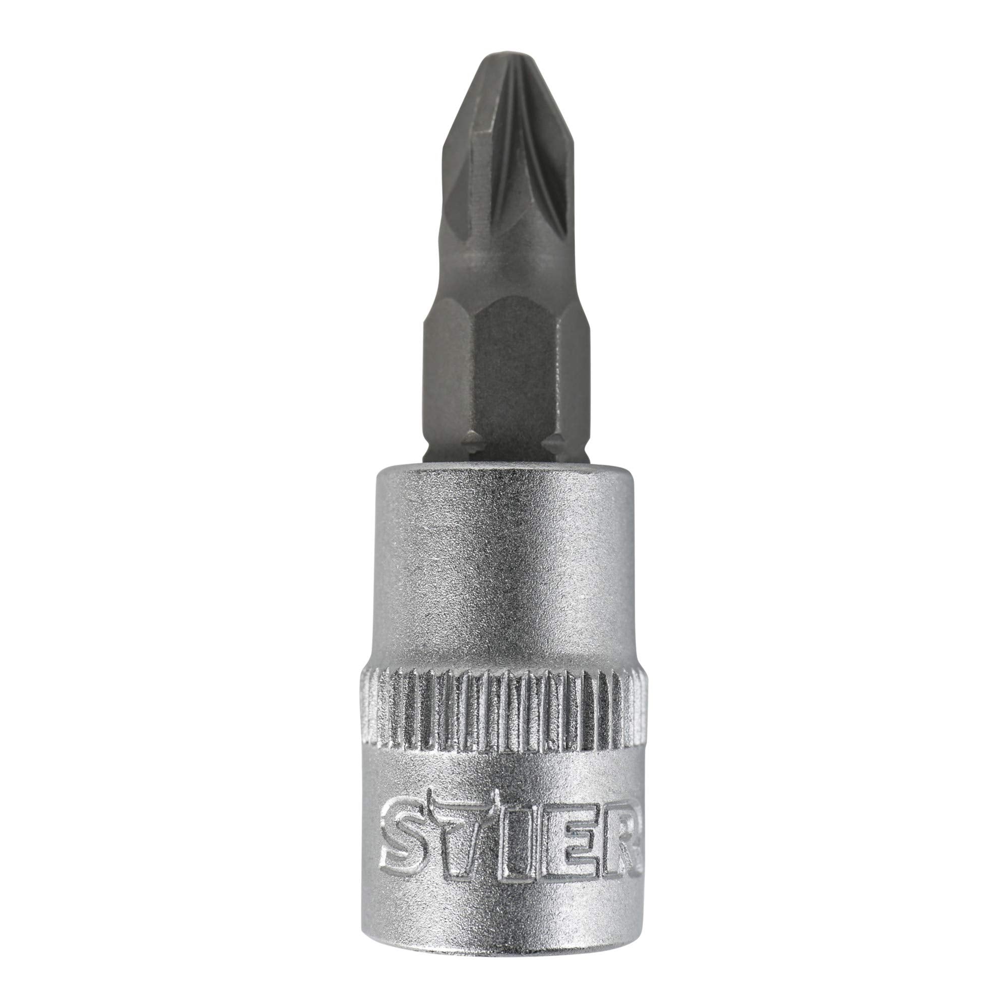 STIER Pozidriv-Bit-Steckschlüsseleinsatz 1/4" PZ 0 - 2 Stecknuss Steckschlüssel