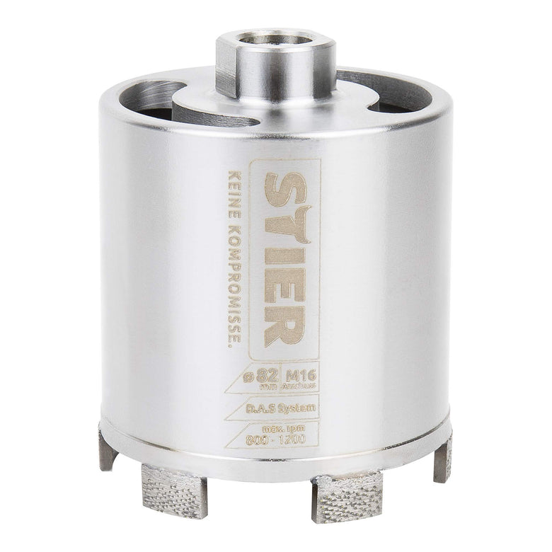 STIER Premium Diamant Dosensenker Durchmesser: 68-82 mm M16 mit/ohne DAS System