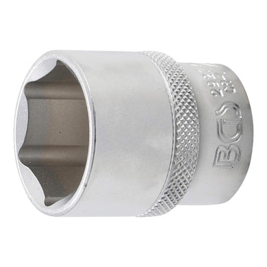 BGS Steckschlüssel-Einsatz Sechskant Antrieb Innenvierkant 12,5 mm (1/2") SW 27