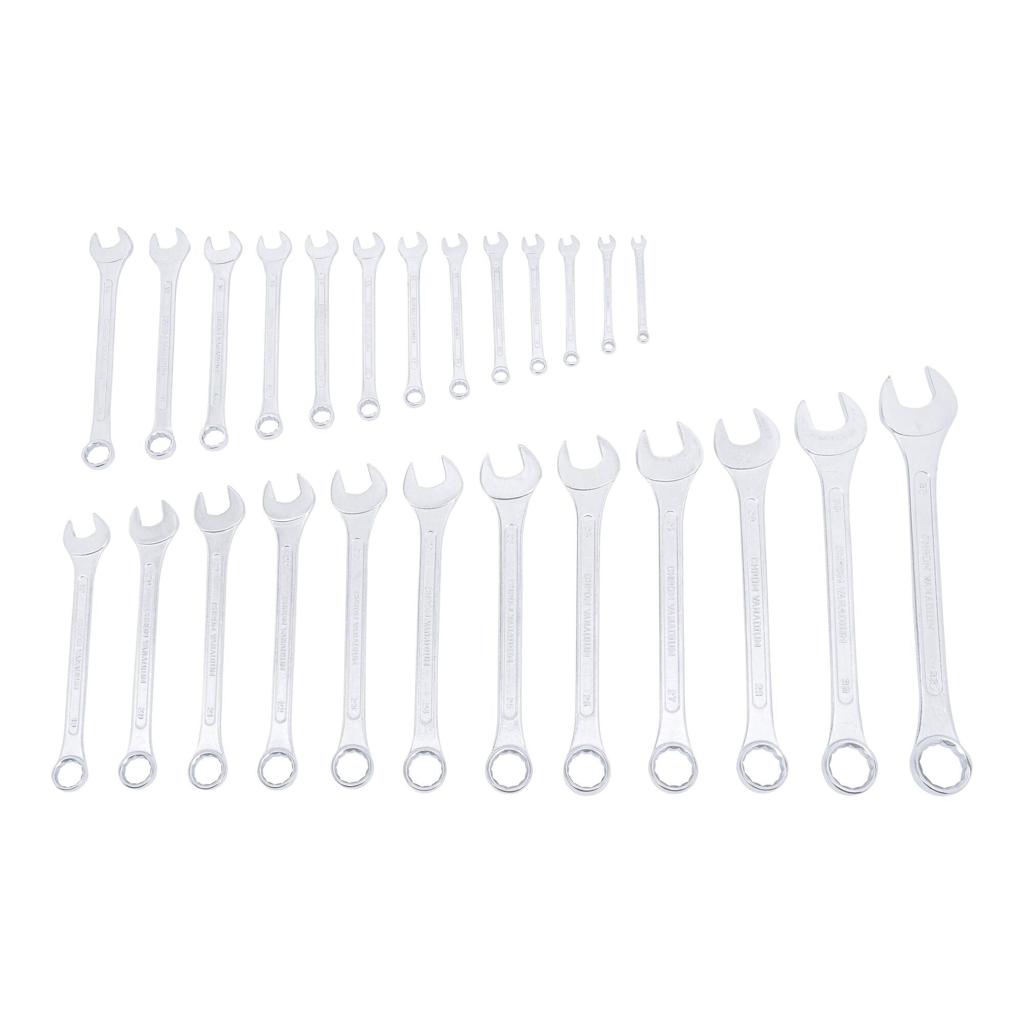 BGS Do it yourself Maul-Ringschlüssel-Satz SW 6 - 32 mm 25-tlg.