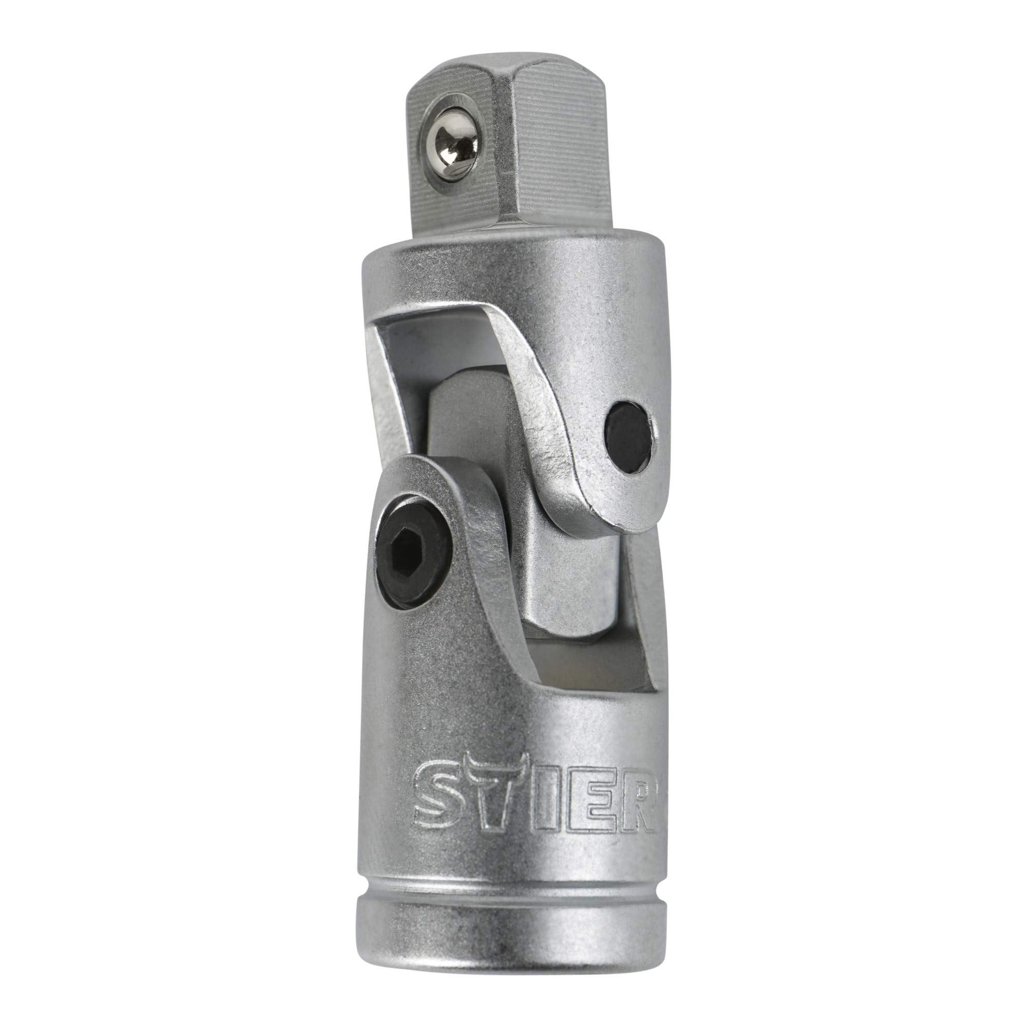 STIER Kardangelenk 1/4" 3/8" 1/2" Chrom-Vanadiun-Stahl in matter Ausführung