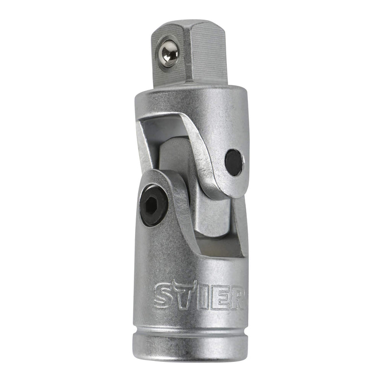 STIER Kardangelenk 1/4" 3/8" 1/2" Chrom-Vanadiun-Stahl in matter Ausführung