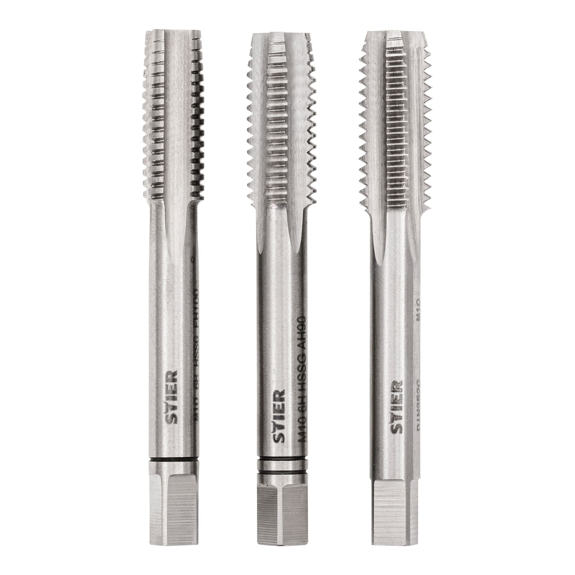 STIER Handgewindebohrer Satz 3-teilig Vor- Mittel- und Fertigschneider