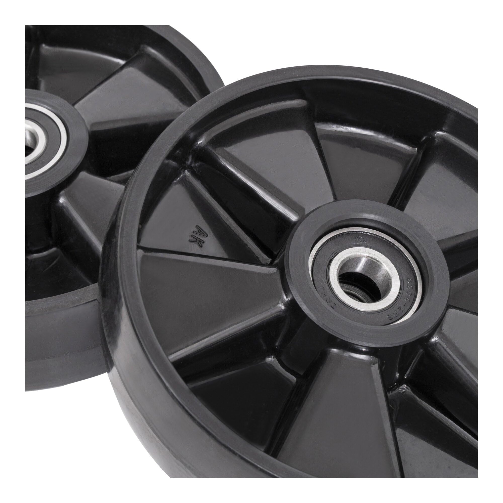 STIER steering wheel set made of robust nylon for pallet trucks for improved