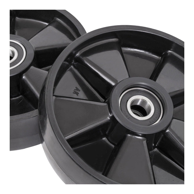 STIER steering wheel set made of robust nylon for pallet trucks for improved