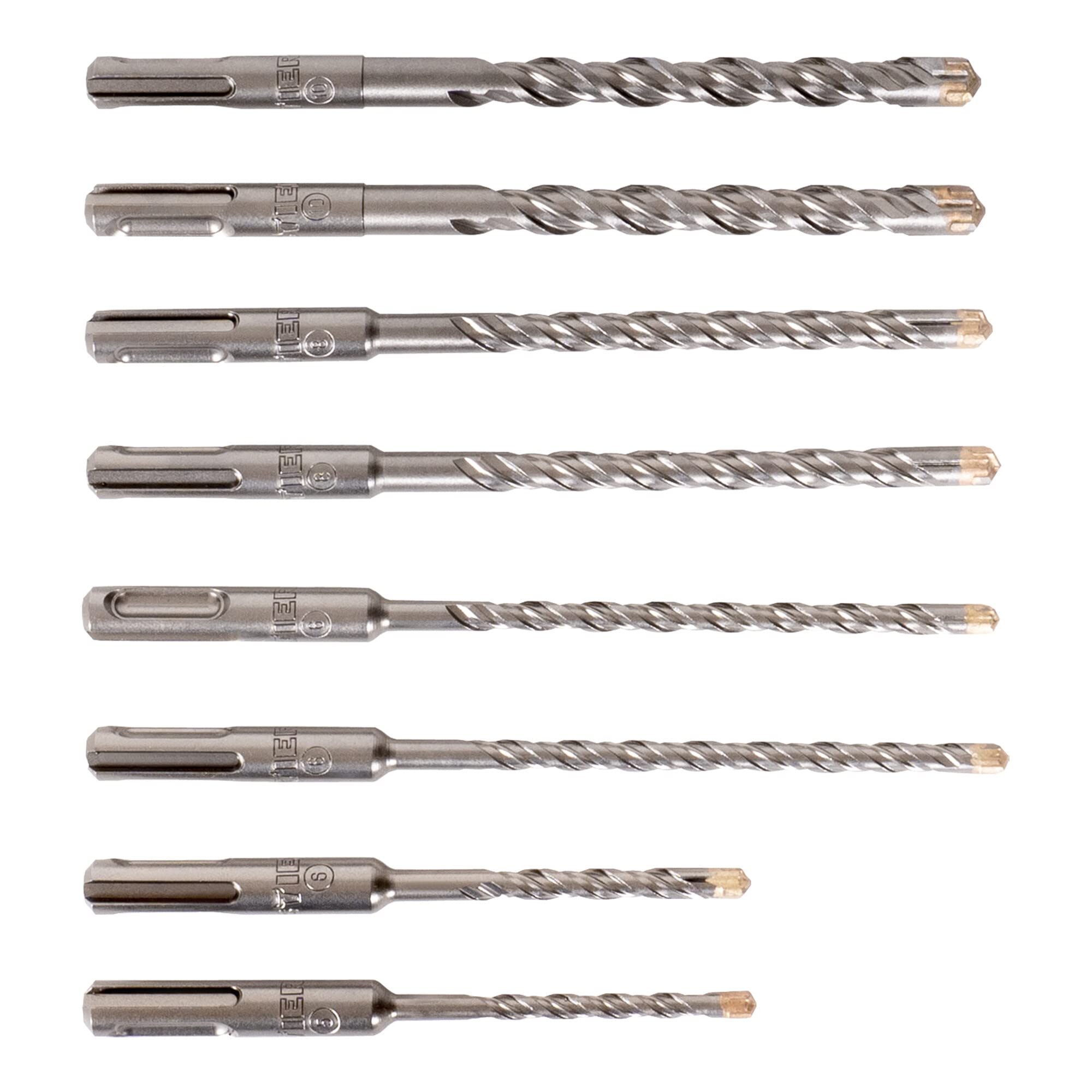 STIER Hammerbohrer-Set Premium SDS-plus 8-tlg.