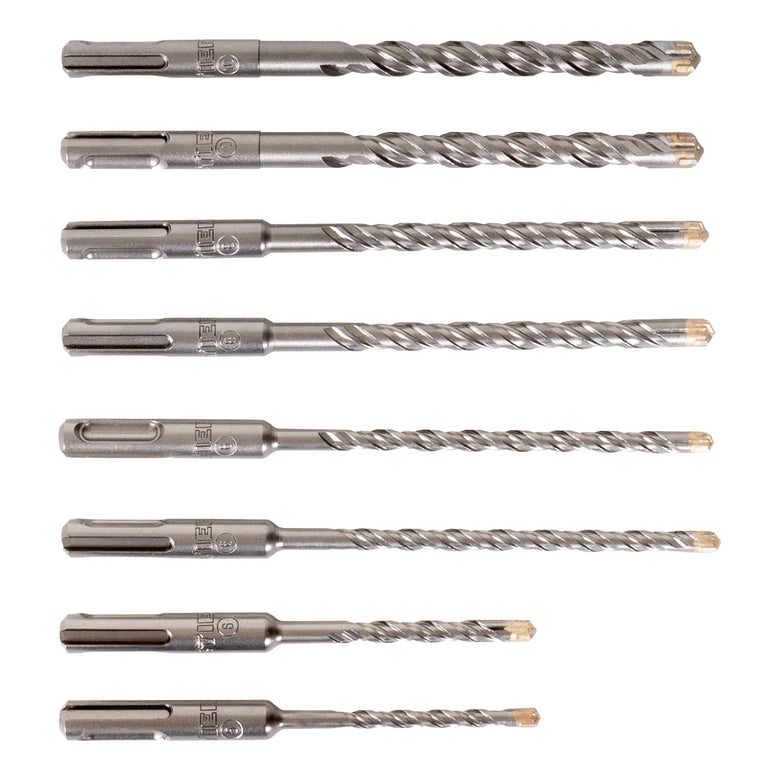 STIER Hammerbohrer-Set Premium SDS-plus 8-tlg.