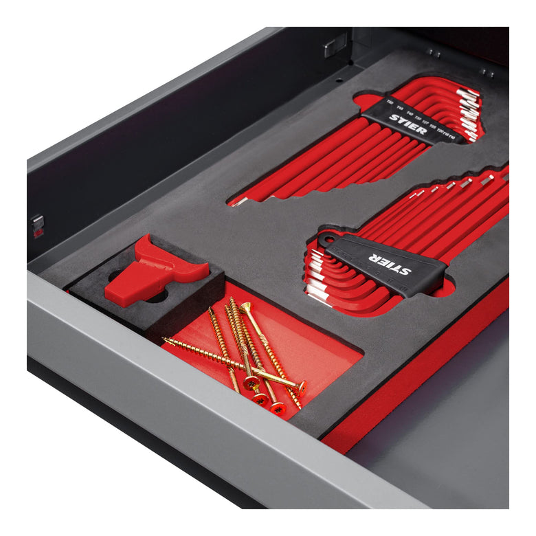 STIER Winkelschraubendreher-Satz 6KT/TX 18-teilig in Weichschaumeinlage (EVA)